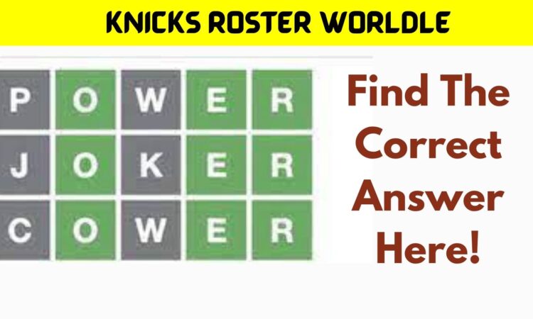 Knicks Roster Worldle