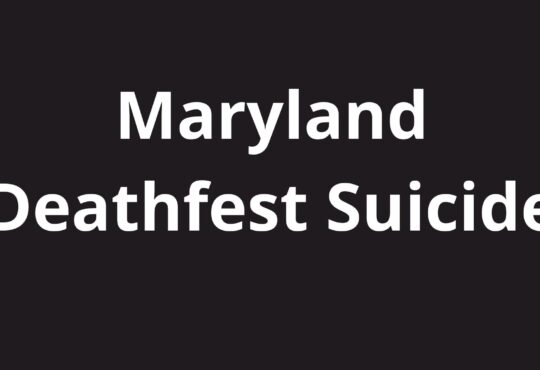 Maryland Deathfest Suicide