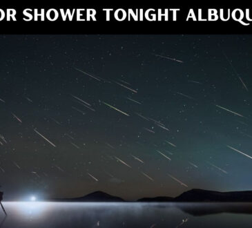 Meteor Shower Tonight Albuquerque