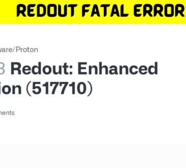 Redout Fatal Error