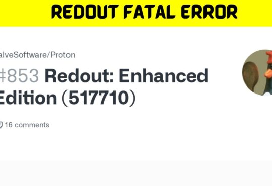 Redout Fatal Error