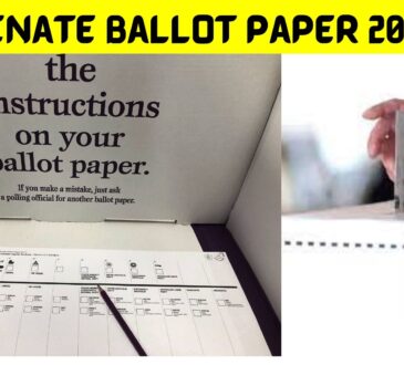 Senate Ballot Paper 2022