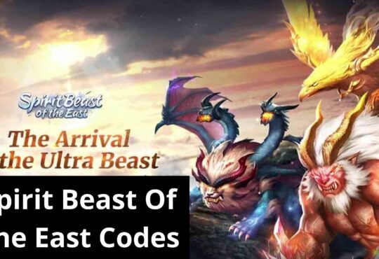 Spirit Beast Of The East Codes