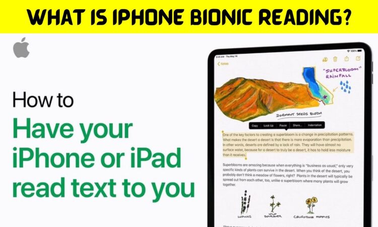What Is iPhone Bionic Reading