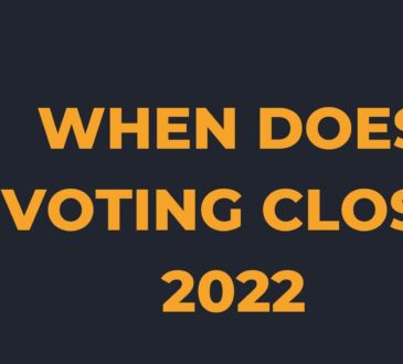 When Does Voting Close 2022