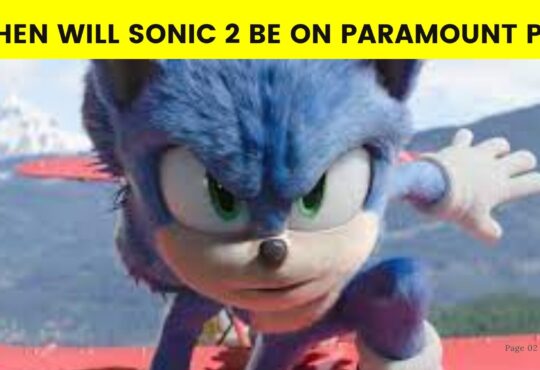 When Will Sonic 2 Be On Paramount Plus