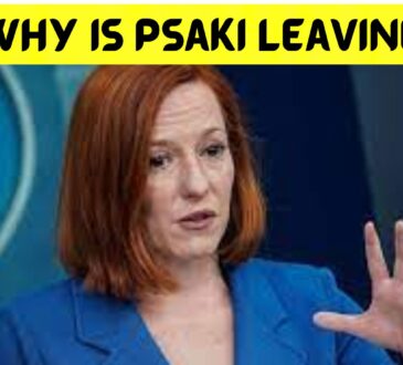 Why Is Psaki Leaving