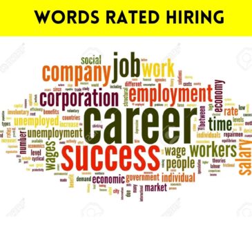 Words Rated Hiring