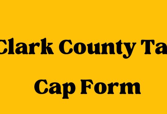 Clark County Tax Cap Form