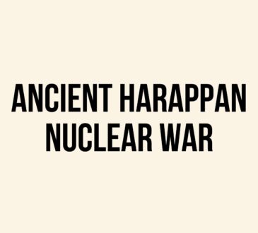 Ancient Harappan Nuclear War