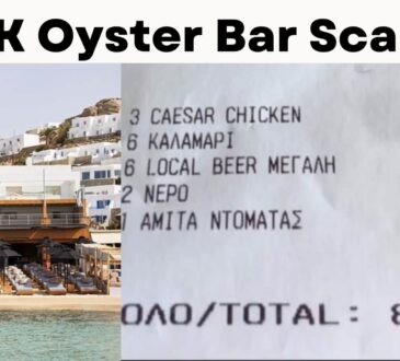 DK Oyster Bar Scam