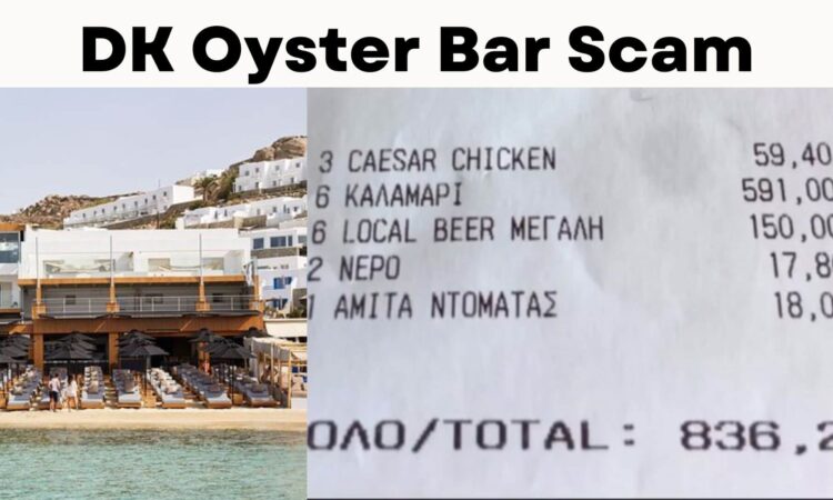 DK Oyster Bar Scam