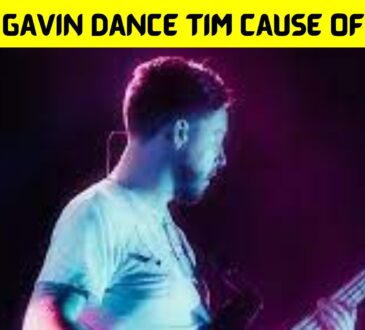 Dance Gavin Dance Tim Cause Of Death