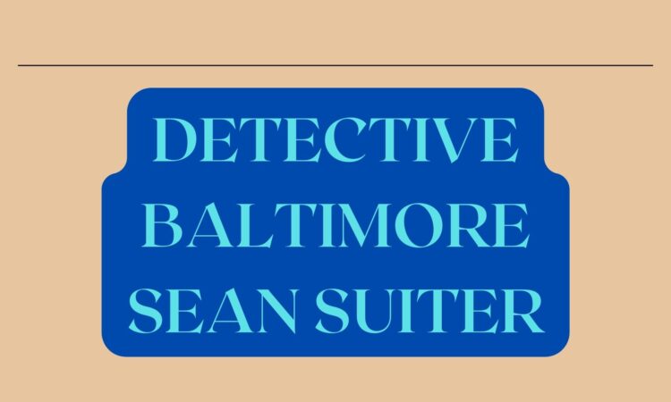 Detective Baltimore Sean Suiter