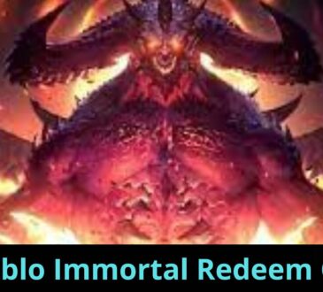 Diablo Immortal Redeem Code