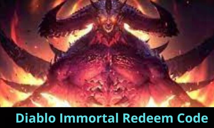 diablo immortal redeem code free
