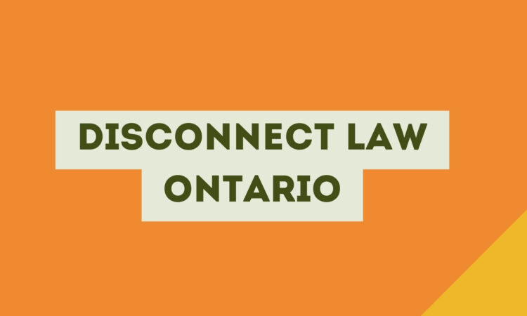 Disconnect Law Ontario