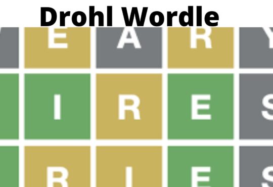 Drohl Wordle