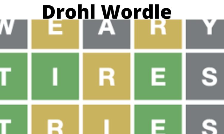 Drohl Wordle