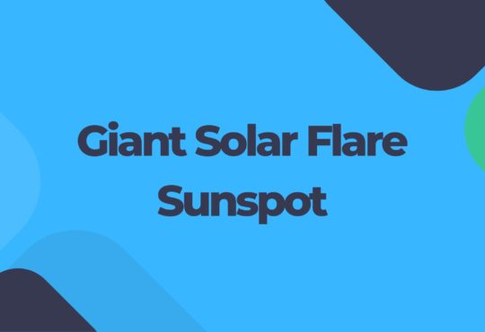 Giant Solar Flare Sunspot