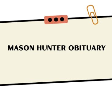 Mason Hunter Obituary