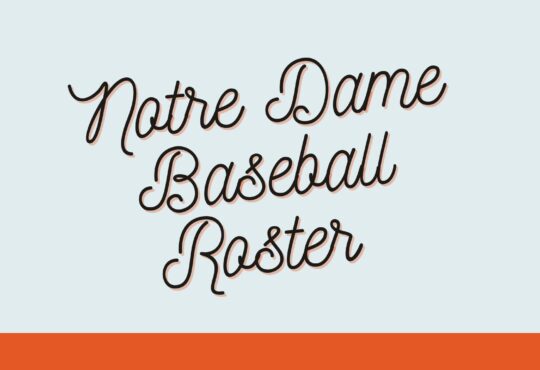 Notre Dame Baseball Roster