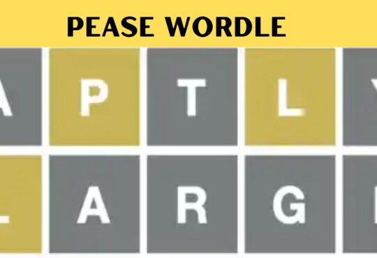 Pease Wordle