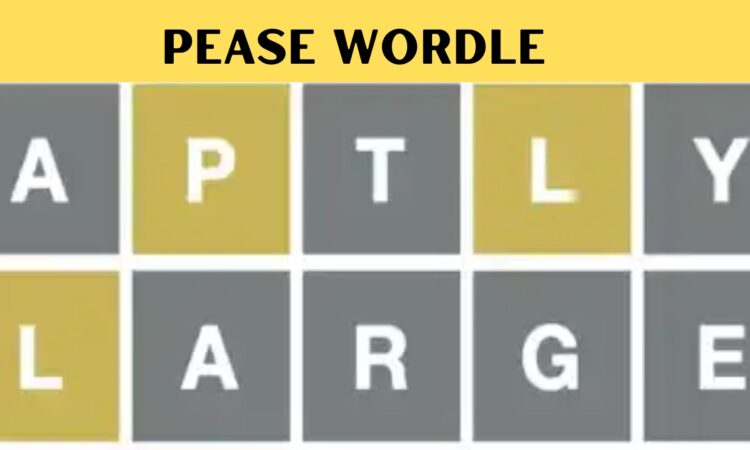 Pease Wordle