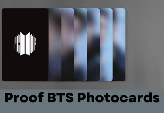 Proof BTS Photocards