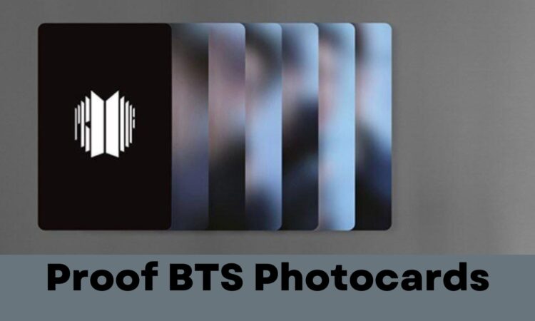 Proof BTS Photocards