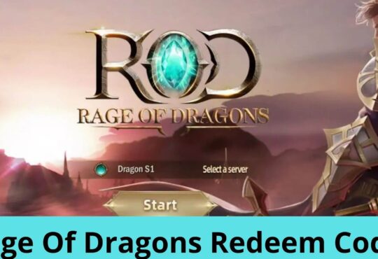 Rage Of Dragons Redeem Codes