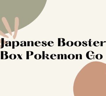 Japanese Booster Box Pokemon Go