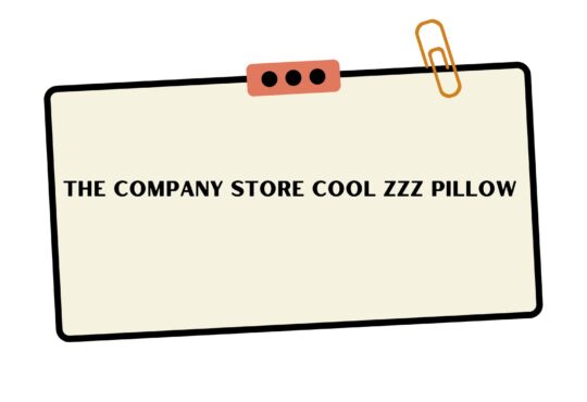 The Company Store Cool Zzz Pillow