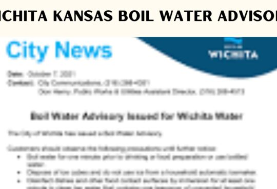 Wichita Kansas Boil Water Advisory