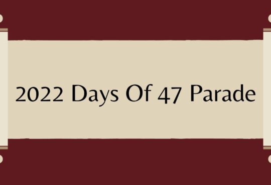 2022 Days Of 47 Parade