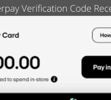 Afterpay Verification Code Received