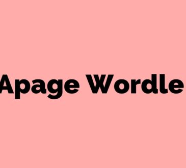 Apage Wordle