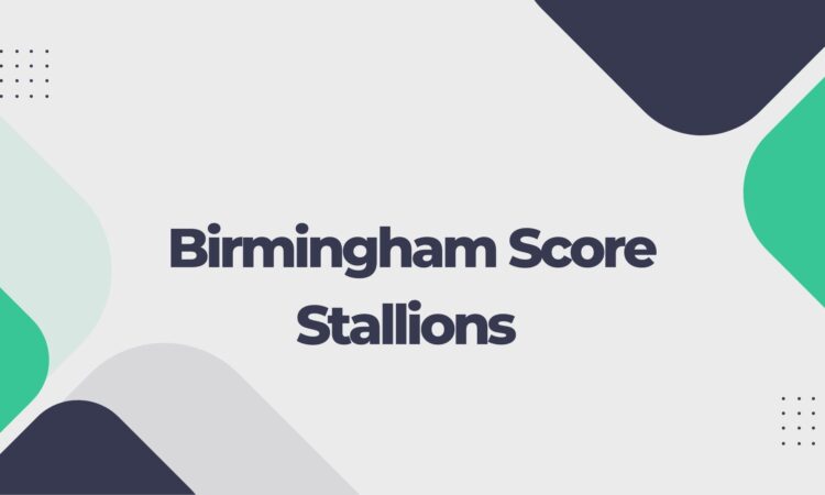Birmingham Score Stallions