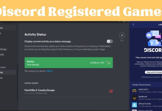 Discord Registered Games