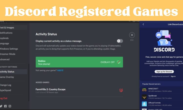 Discord Registered Games July 2022} Find The List Here