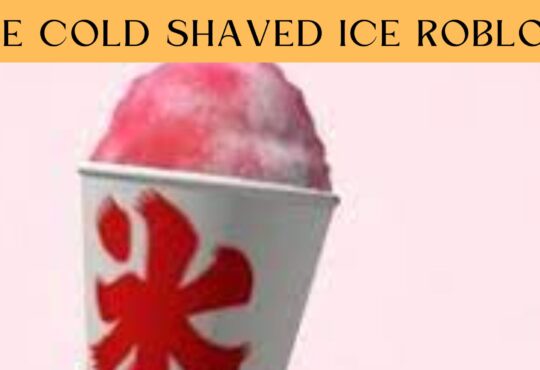 Ice Cold Shaved Ice Roblox