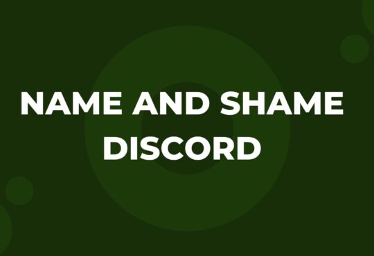 Name and Shame Discord