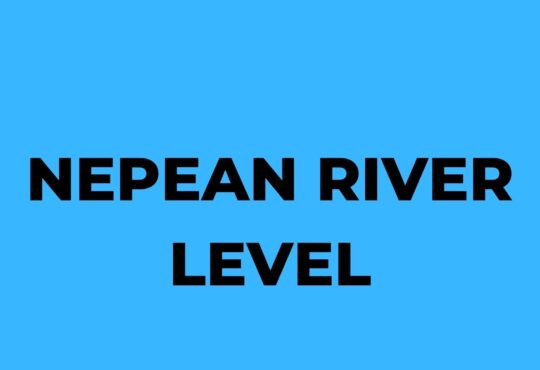 Nepean River Level