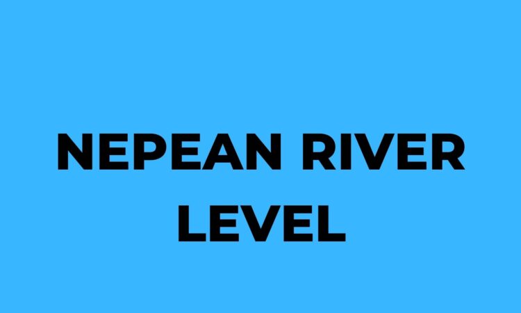 Nepean River Level
