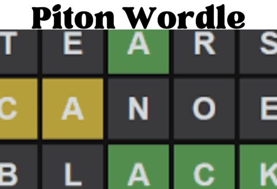 Piton Wordle