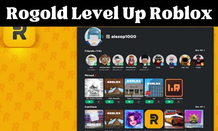 Rogold Level Up Roblox