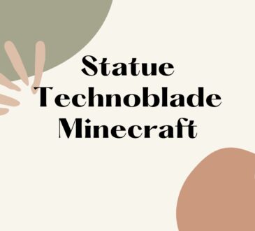 Statue Technoblade Minecraft