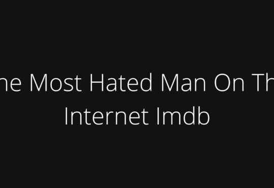 The Most Hated Man On The Internet Imdb