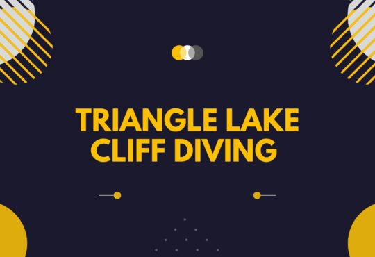 Triangle Lake Cliff Diving