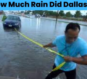 How Much Rain Did Dallas Get